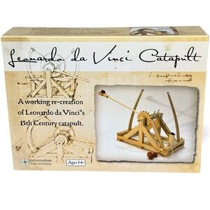 PATHFINDERS Leonardo da Vinci Catapult Model Kit Factory Sealed